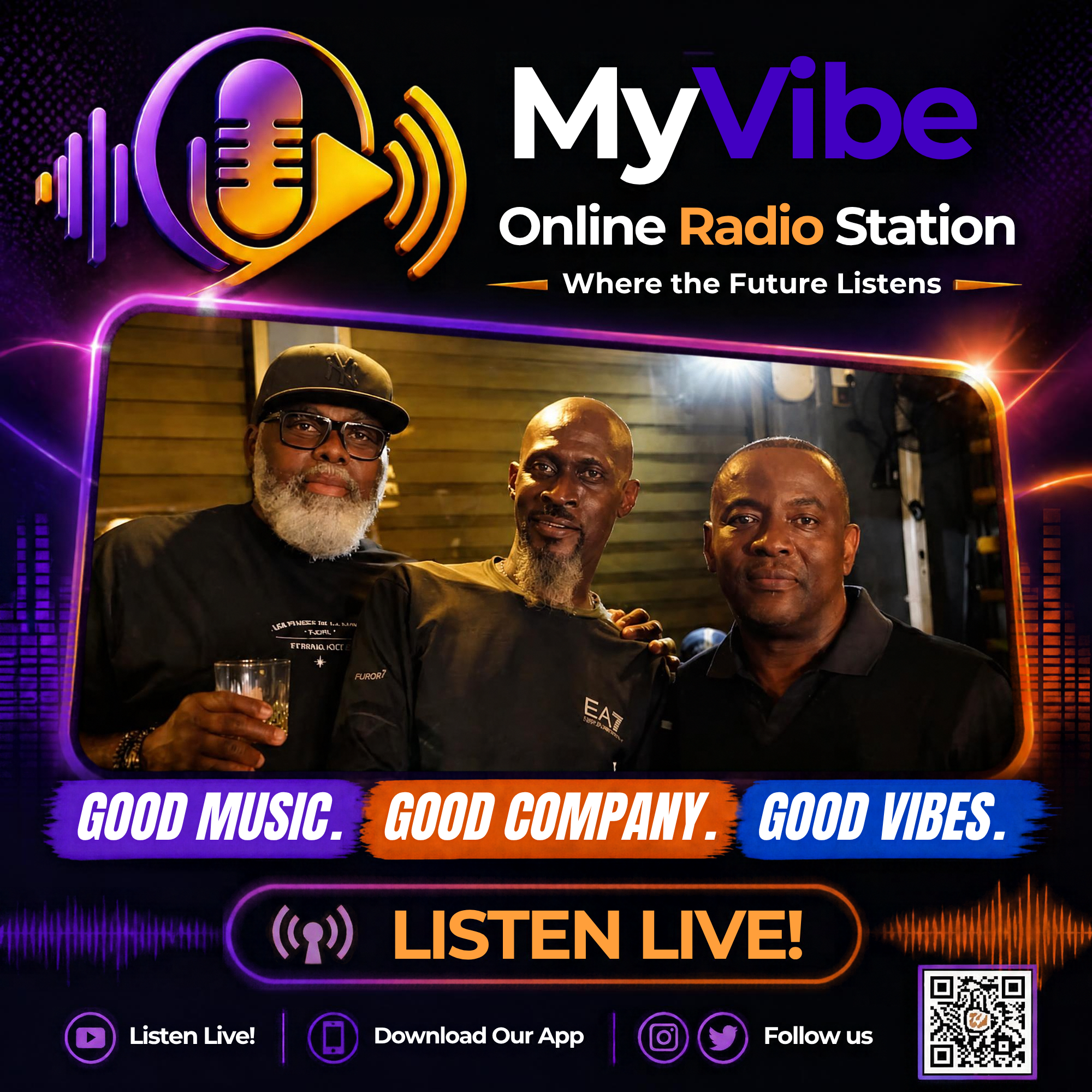 My Vibe Online — Good Music. Good Company. Good Vibes.